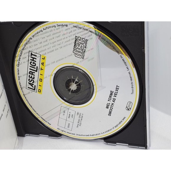 Great American Legend Mel Torme Smooth As Velvet Laserlight Digital CD - Picture 9 of 11